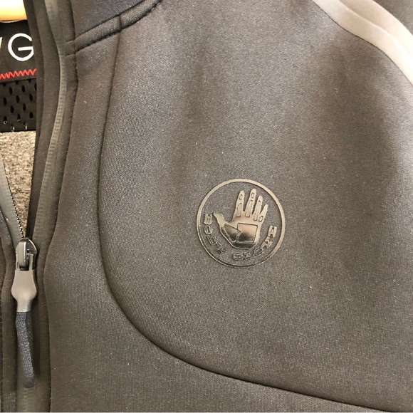 Body Glove 4 Pocket Zippered Fully Lined Wetsuit Style Jacket Black Size Medium. - Picture 11 of 16